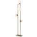 Pascal 68.9 inch 40.00 watt Light Brass Floor Lamp Portable Light