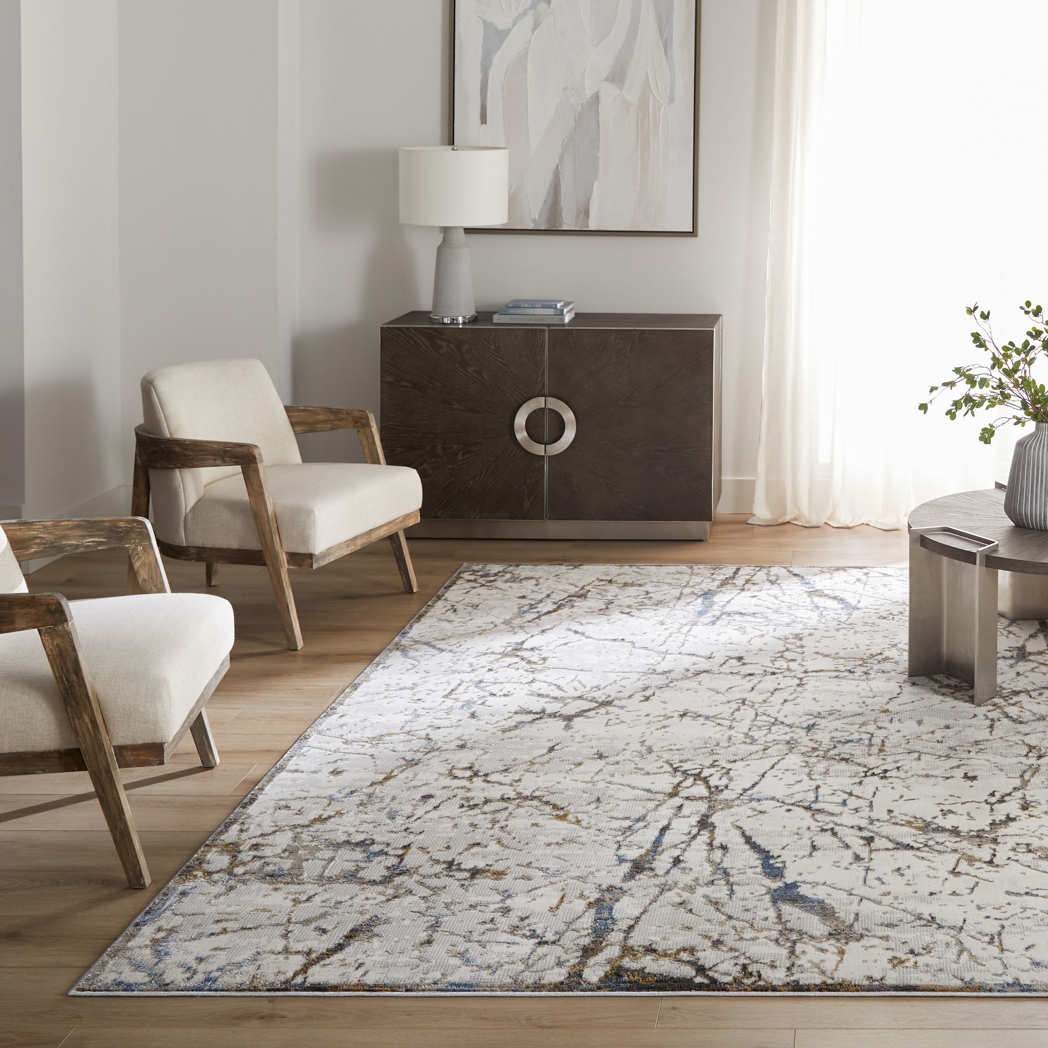 Zaria 158 X 118 inch Earth Tones Rug in 10 x 13