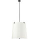 Weston 6 Light 24 inch Matte Black Pendant Ceiling Light