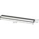Hide-a-Lite V 120 LED 23.5 inch Antique Bronze LED Undercabinet Light, Progress LED