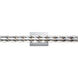 Zephyr LED 30 inch Polished Chrome Bath Vanity Wall Light