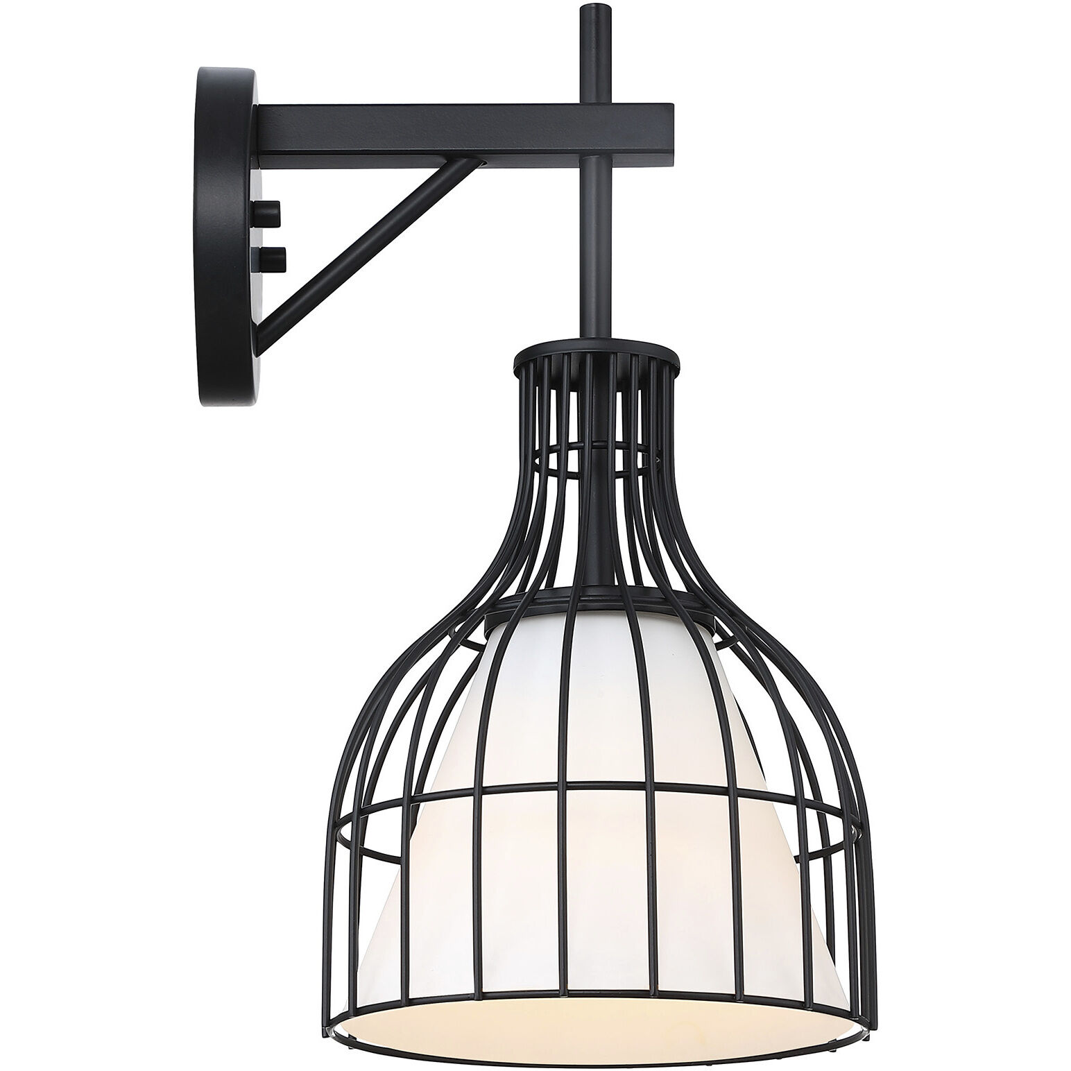 Evensong Wall Sconce Wall Light in Matte Black