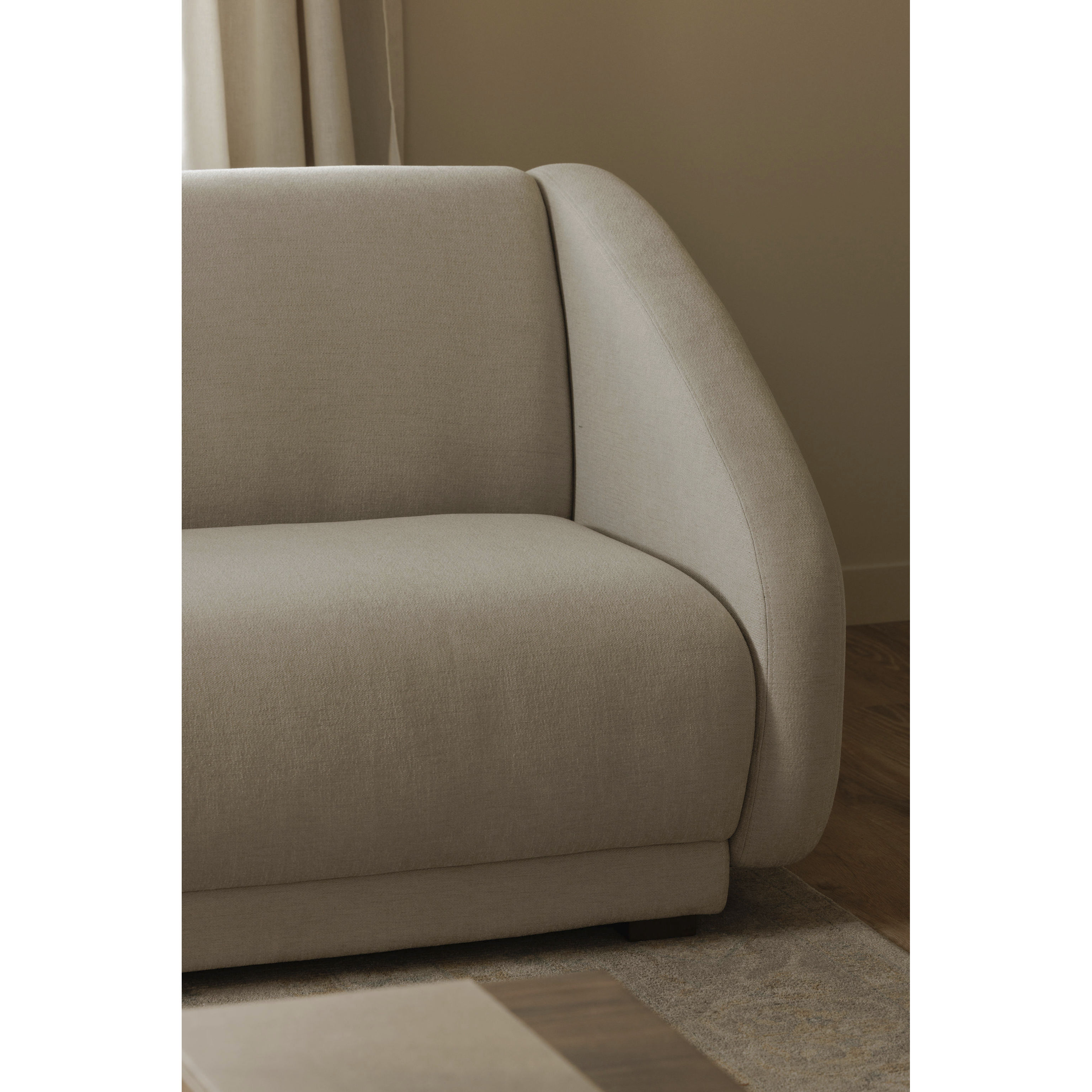 Fraser White Right Arm Facing Sofa