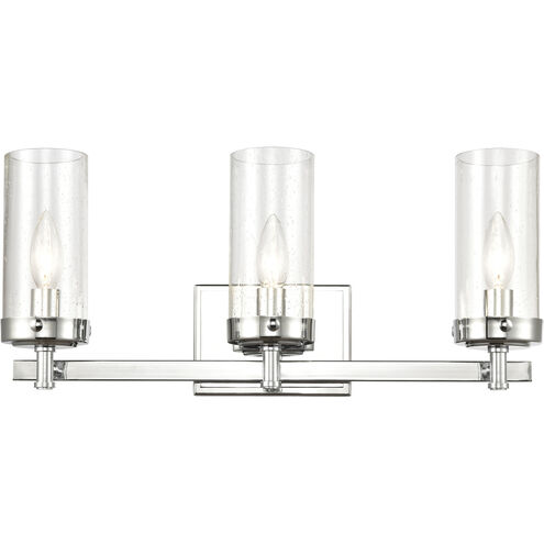 Melinda 3 Light 20 inch Polished Chrome Vanity Light Wall Light