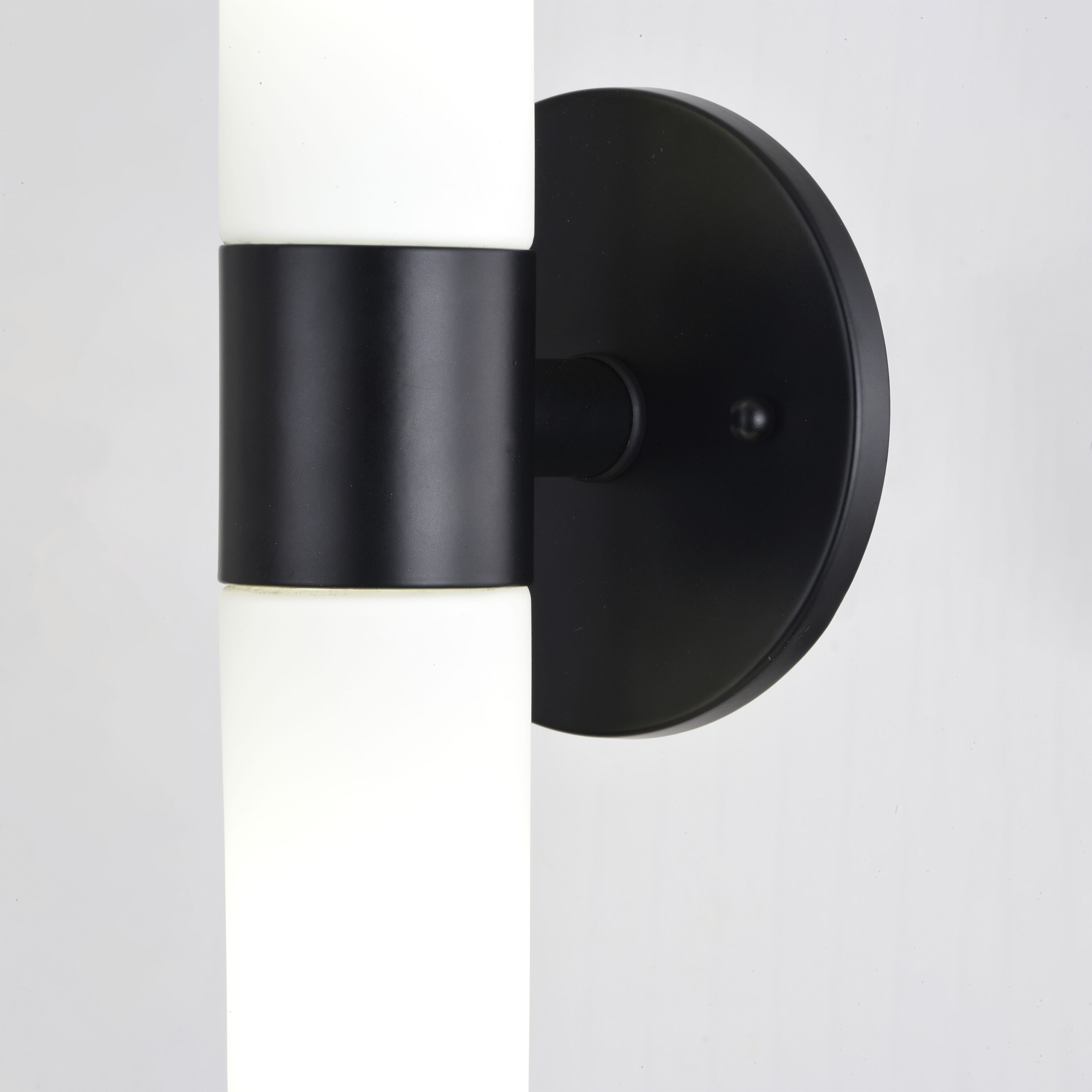 Elliot LED 5.5 inch Matte Black Bathroom Light Wall Light
