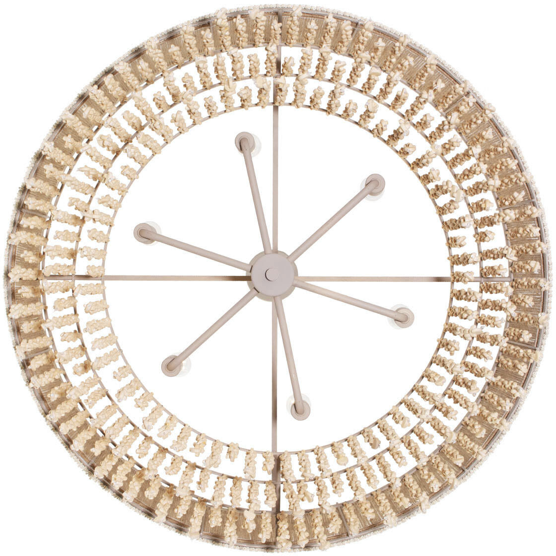 Naturale 6 Light 28 inch Jute Pendant Ceiling Light
