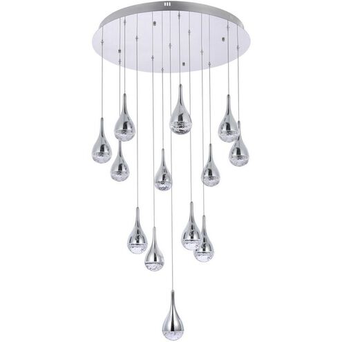 Amherst 13 Light 30 inch Chrome Chandelier Ceiling Light