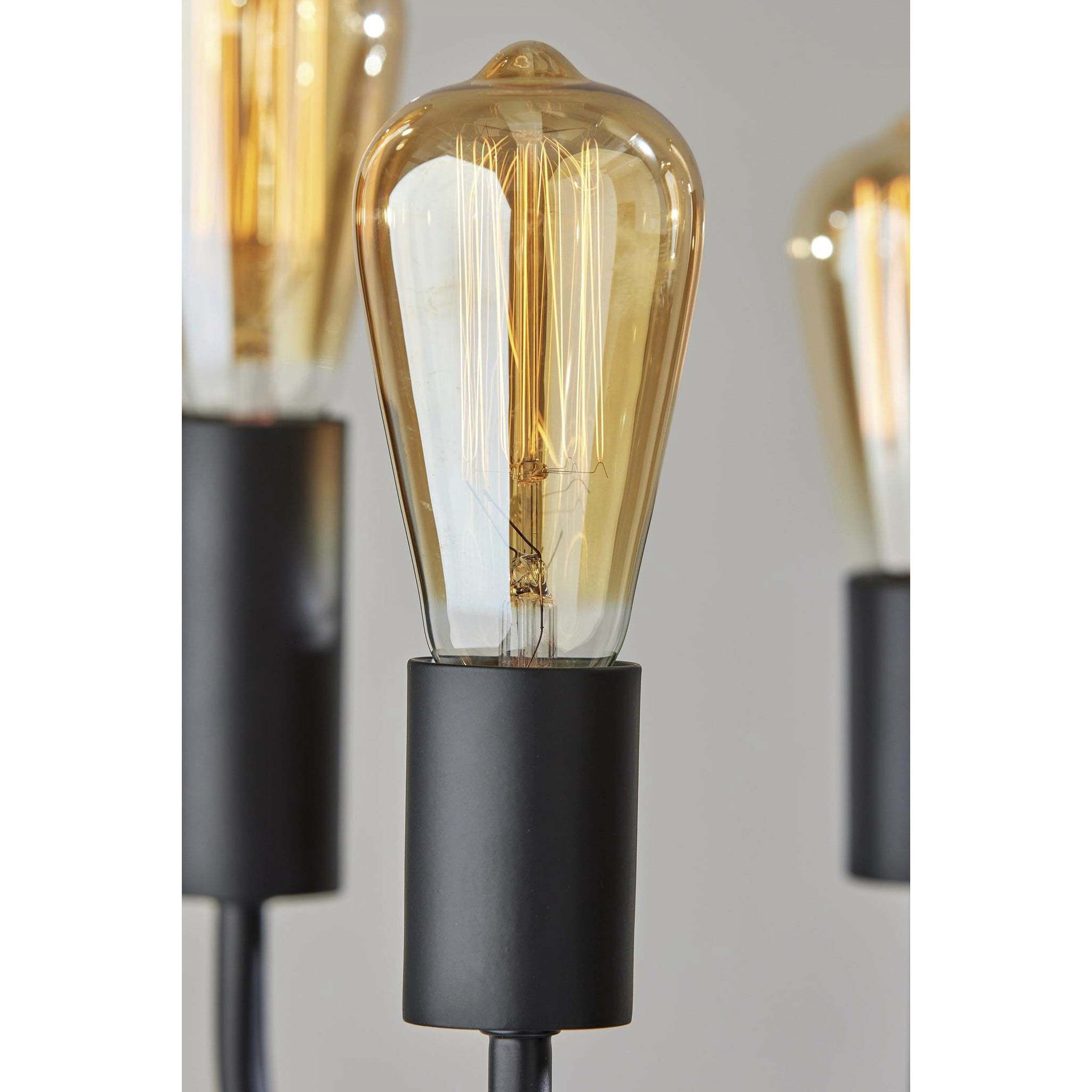 Rory 55 inch 240.00 watt Black Floor Lamp Portable Light