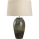 Megumi 21 inch 100.00 watt Brown and Green Table Lamp Portable Light