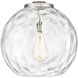 Ballston Athens Water Glass LED 17.88 inch Brushed Satin Nickel Statement Pendant Ceiling Light