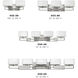 Lanza 2 Light 16 inch Antique Nickel Vanity Light Wall Light