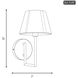 Drew & Jonathan Ender 1 Light 7 inch Brushed Nickel Sconce Wall Light, Small