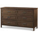 Surrey Brownstone Dresser, Wooden, 6-Drawer