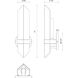 Valencia 1 Light 3.63 inch Vintage Brass Bath Vanity Light Wall Light in Vintage Brass and Alabaster