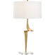 Chelsea House 34 inch 100.00 watt Antique/Clear Table Lamp Portable Light