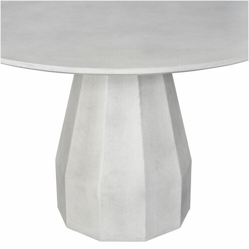 Templo 47 X 47 inch White Outdoor Dining Table