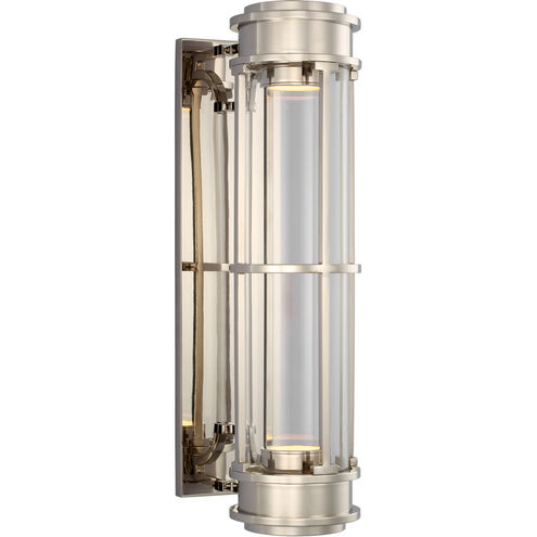 Chapman & Myers Gracie LED 4.75 inch Polished Nickel Linear Sconce Wall Light