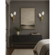 Blossom LED 10.5 inch Natural Aged Brass Wall Sconce Wall Light
