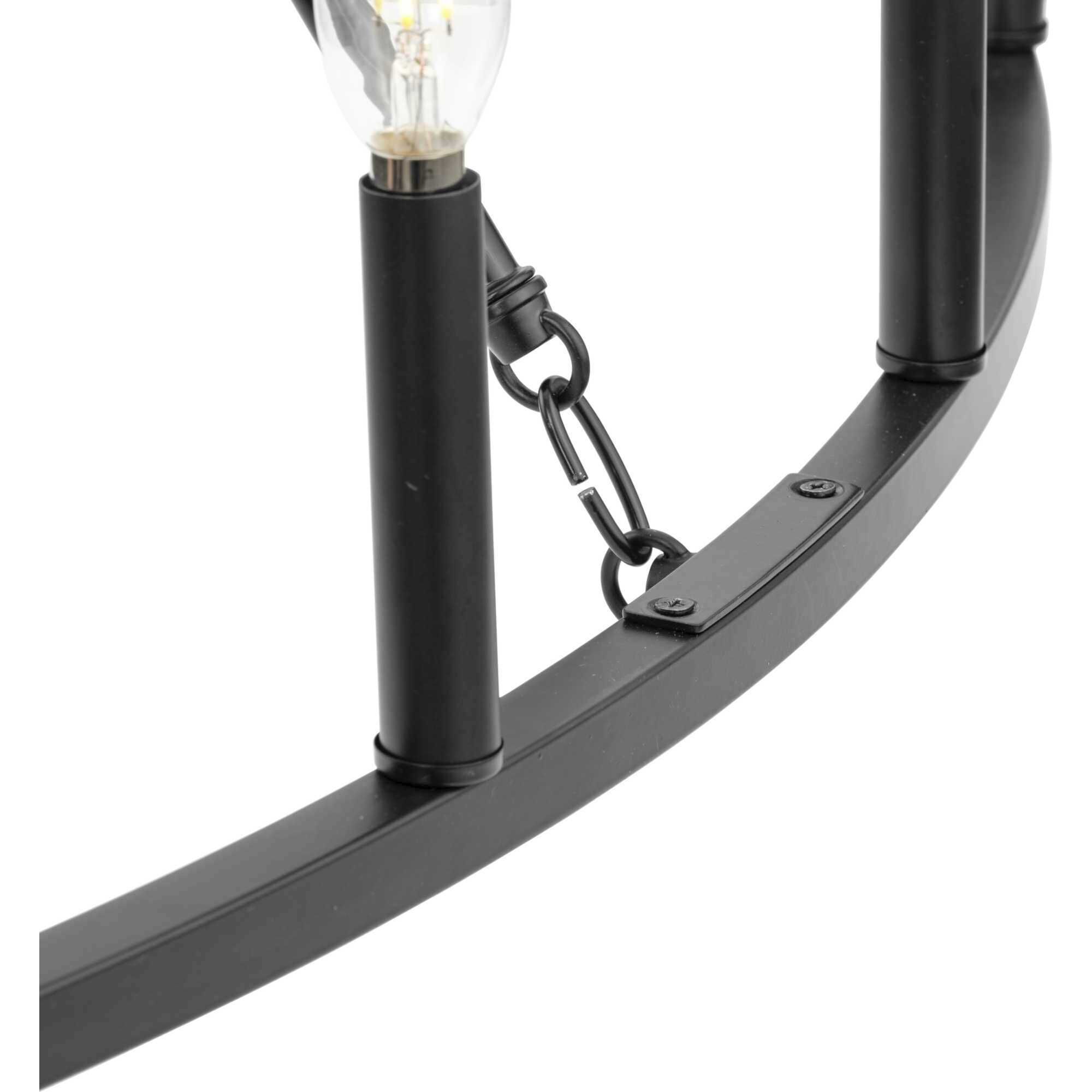 Gilliam 20 Light 61.12 inch Matte Black Chandelier Ceiling Light