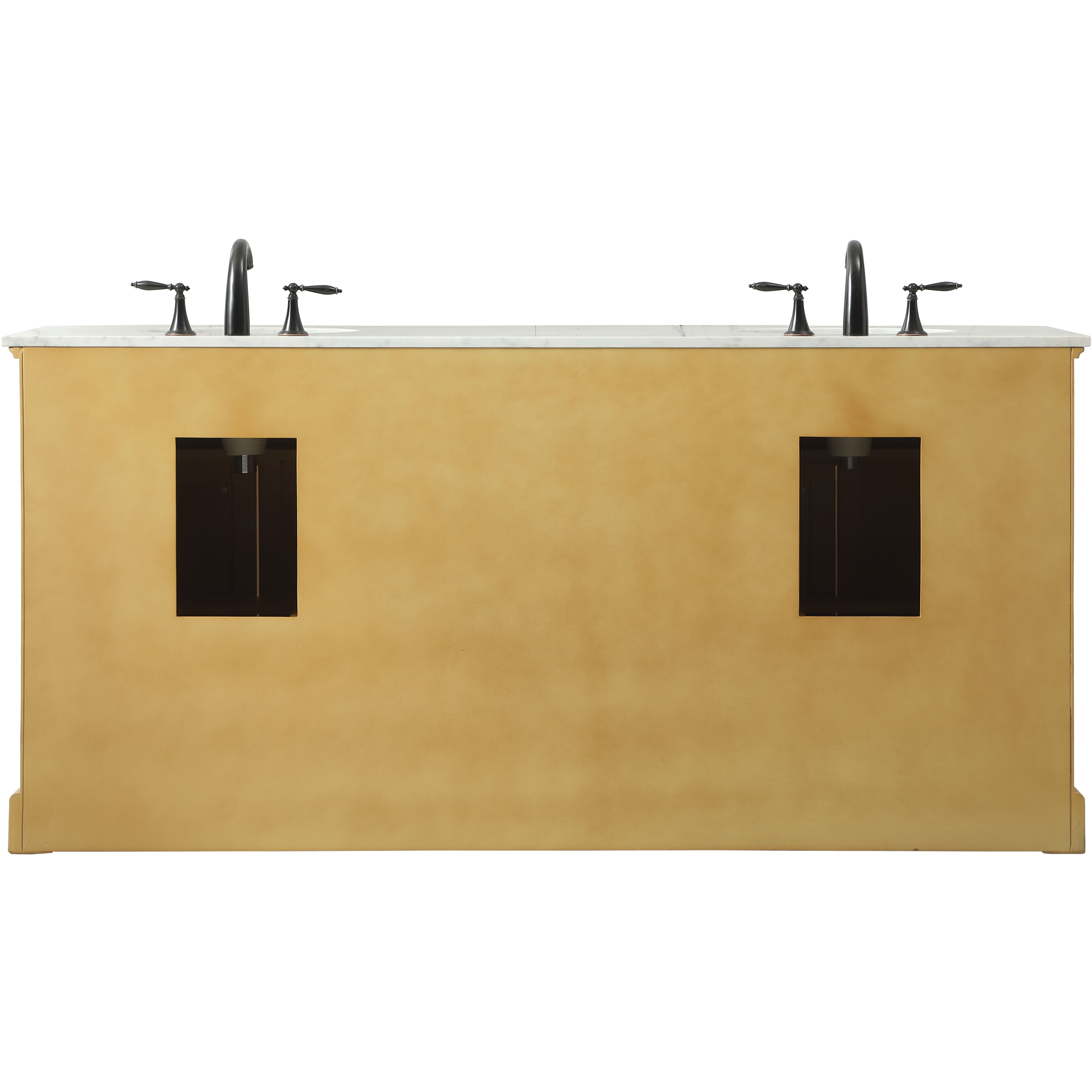 Americana 72 X 22 X 35 inch Natural Wood Vanity Sink Set