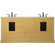 Americana 72 X 22 X 35 inch Natural Wood Vanity Sink Set
