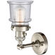 Franklin Restoration Small Canton LED 6.5 inch Brushed Satin Nickel Sconce Wall Light, Franklin Restoration