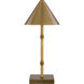 Mae 13.38 inch 2.30 watt Natural Bamboo Portable Rechargeable Table Lamp Portable Light, By Coco & Dash