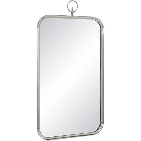 Dios 39.5 X 22 inch Polished Nickel Wall Mirror