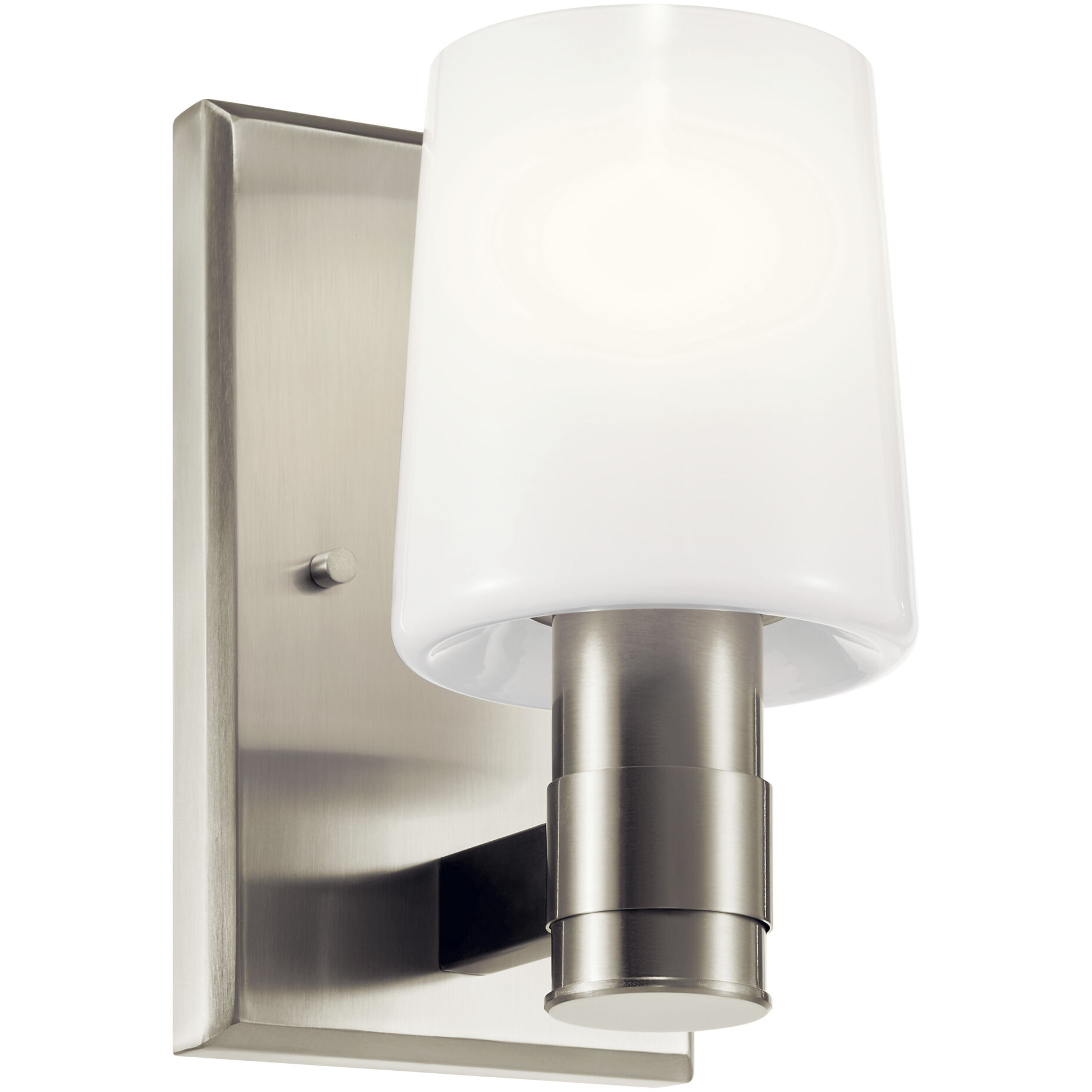 Adani 1 Light 5 inch Brushed Nickel Wall Sconce Wall Light