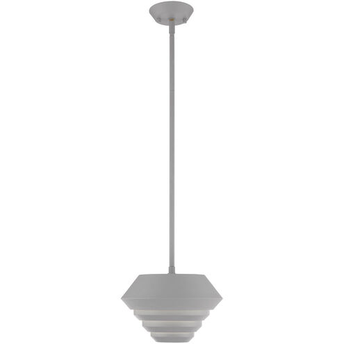 Amsterdam 1 Light 10 inch Nordic Gray Mini Pendant Ceiling Light