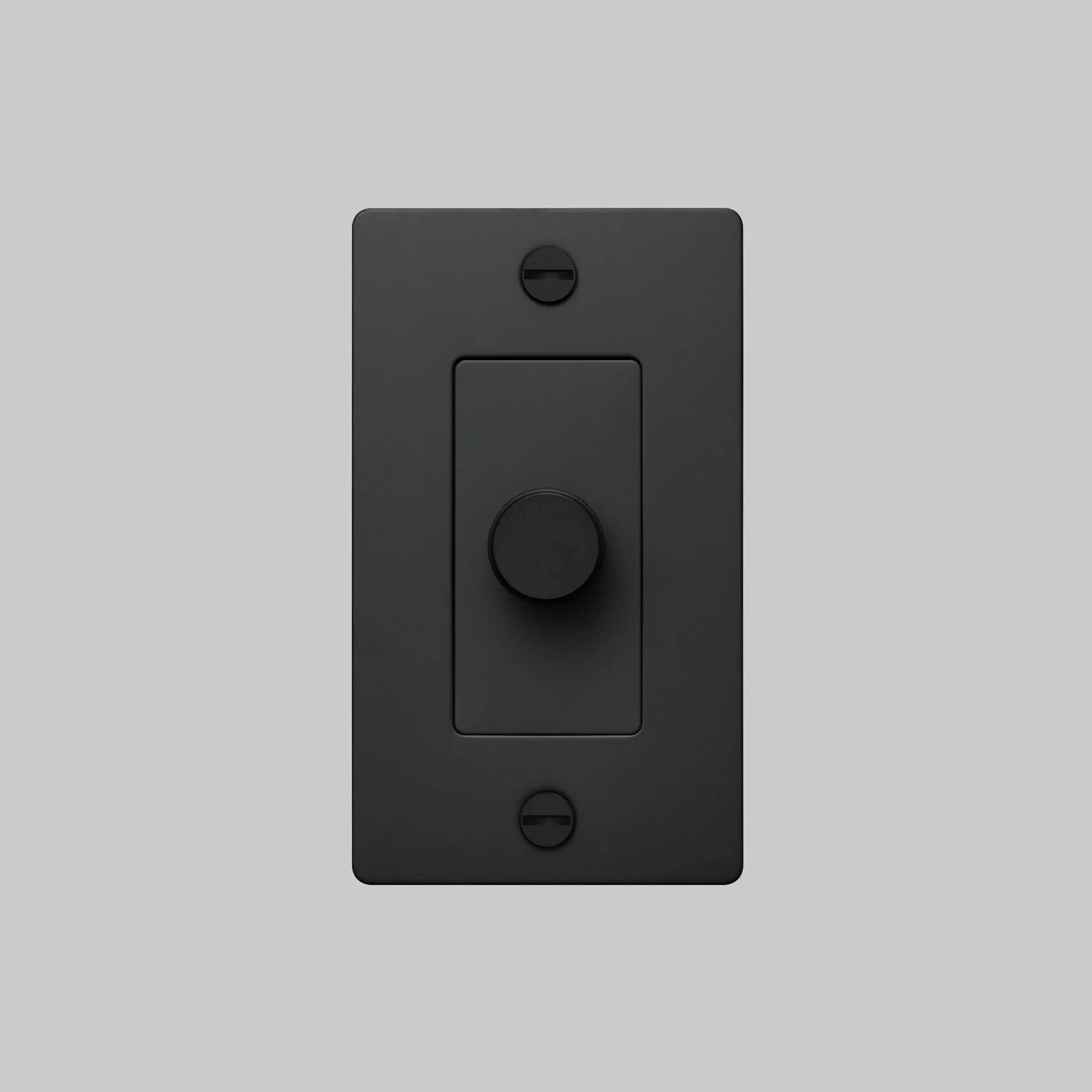 1G 110-120 Black Dimmer Switch, Incandescent