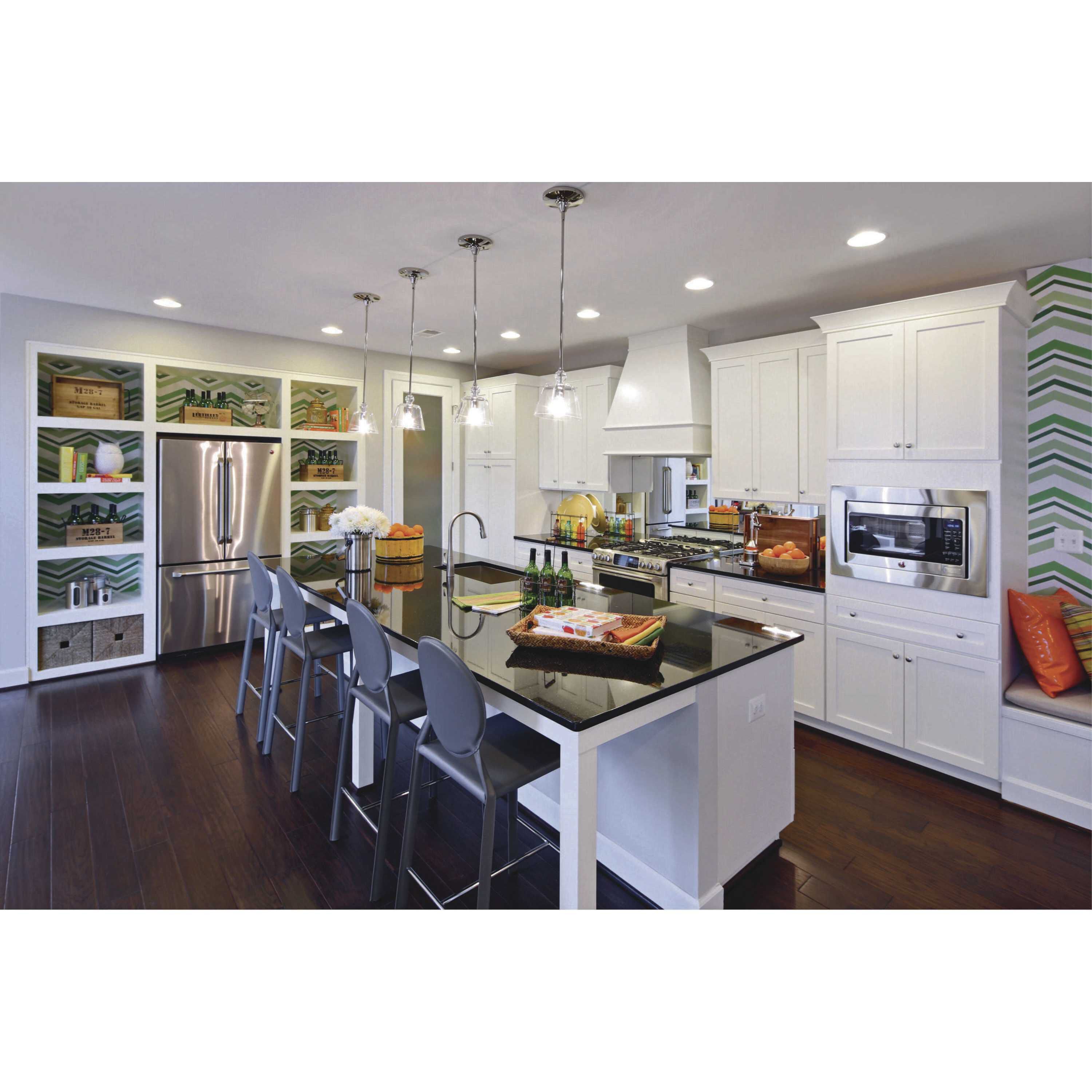 Glass Pendants 1 Light 8 inch Polished Nickel Mini-Pendant Ceiling Light