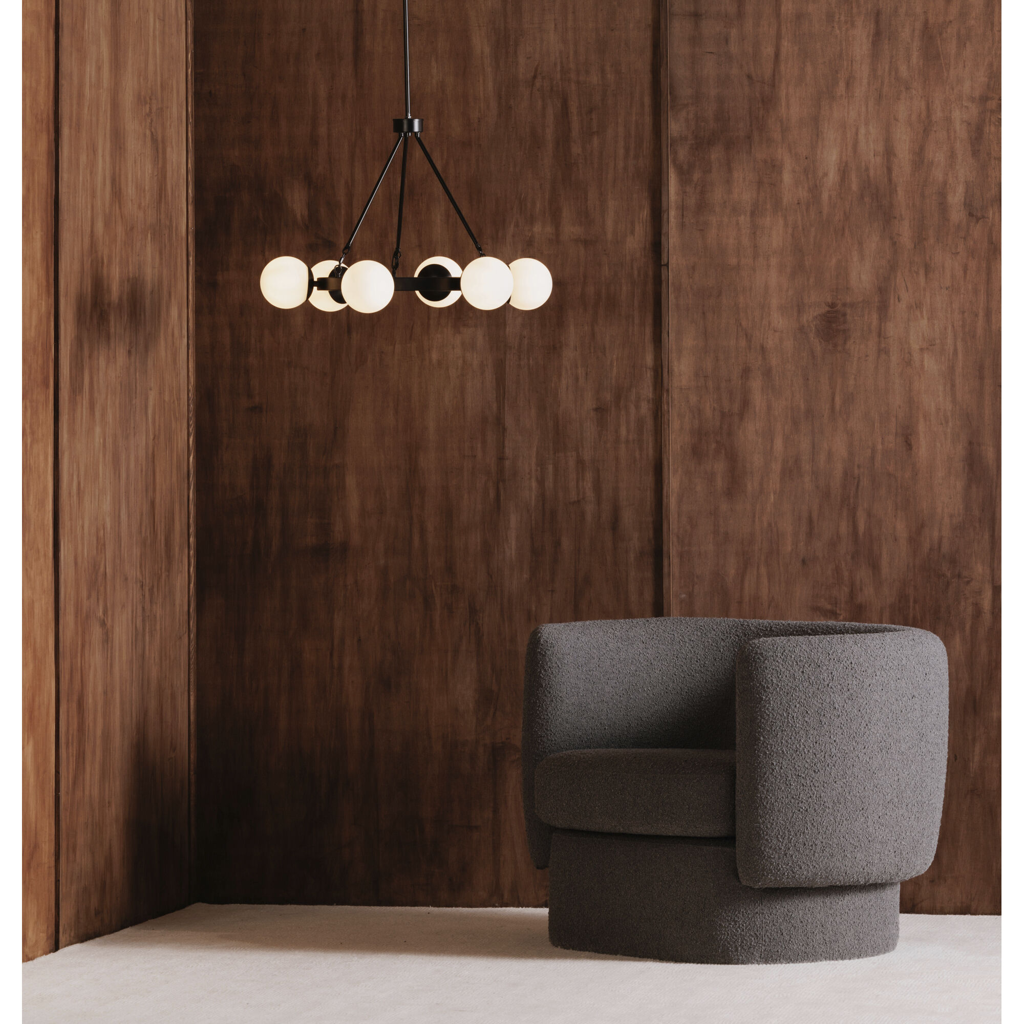 Oaha 1 Light 9.5 inch Black Pendant Lamp Ceiling Light