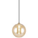 Magma LED 8.75 inch Amber Pendant Ceiling Light