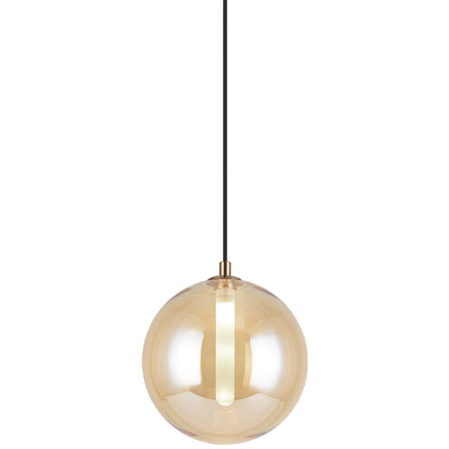Magma LED 8.75 inch Amber Pendant Ceiling Light