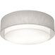 Sanibel 1 Light 18 inch White Flush Mount Ceiling Light