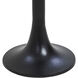 Fiora 22 X 12 inch Matte Black Side Table