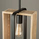 Perris LED 8 inch Black Pendant Ceiling Light