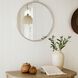 Stopwatch 33.25 X 30 inch Polished Nickel Accent Wall Mirror, Varaluz Casa