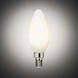Branded Lamps LED T - Torpedo C - E12 Candelabra 5 watt 120 3000K Light Bulb
