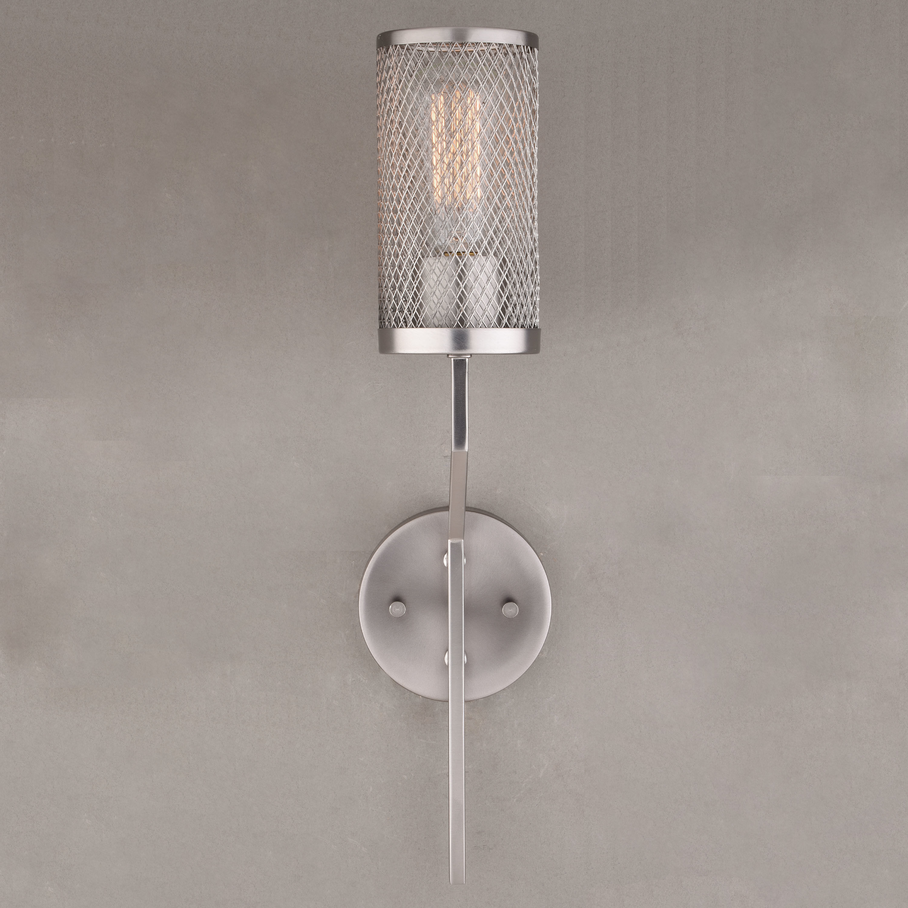 Byron LED 5 inch Antique Pewter Bathroom Light Wall Light