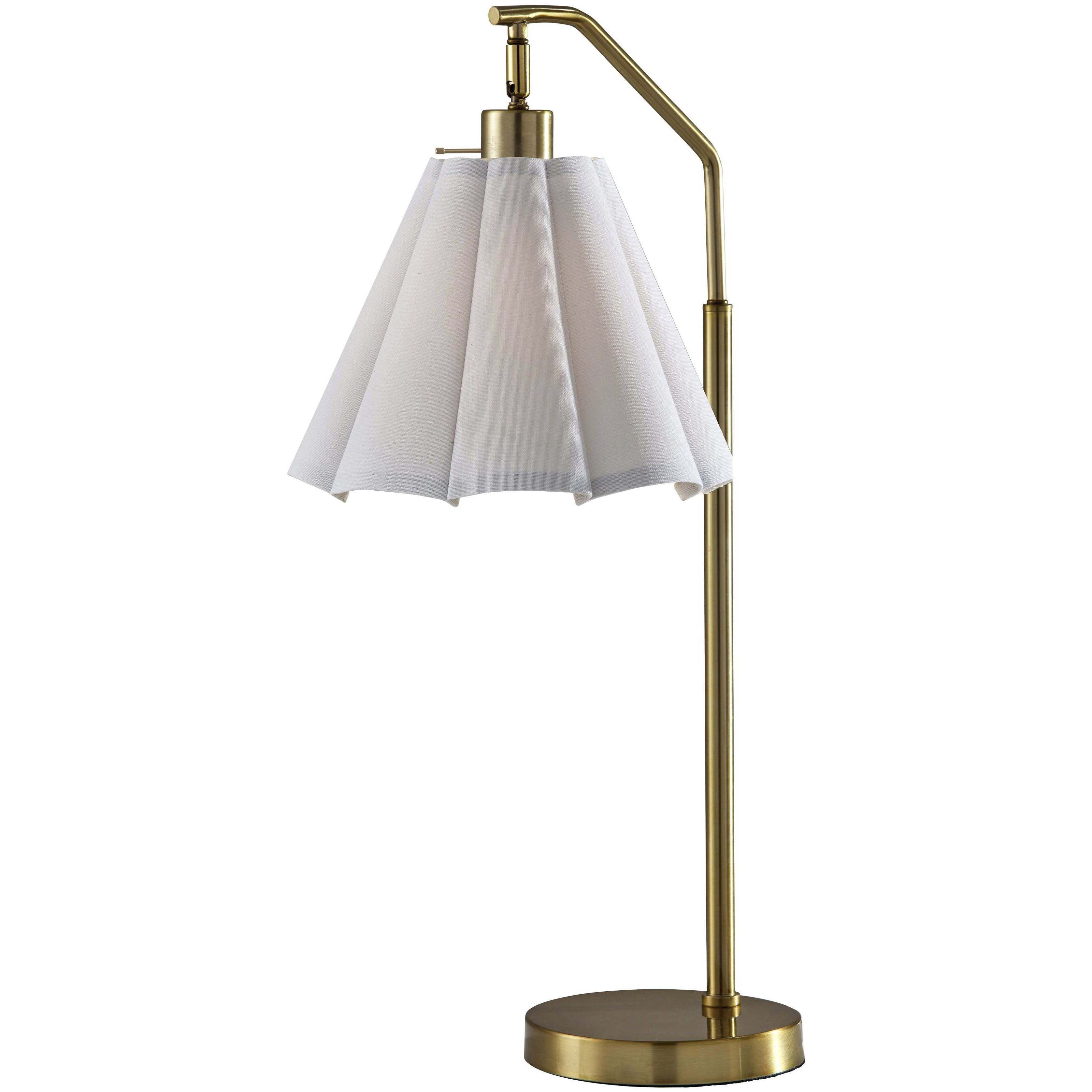Lyra 26 inch 60.00 watt Antique Brass Table Lamp Portable Light