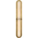 Kelly Wearstler Fosse LED 4.5 inch Antique-Burnished Brass Linear Tube Sconce Wall Light