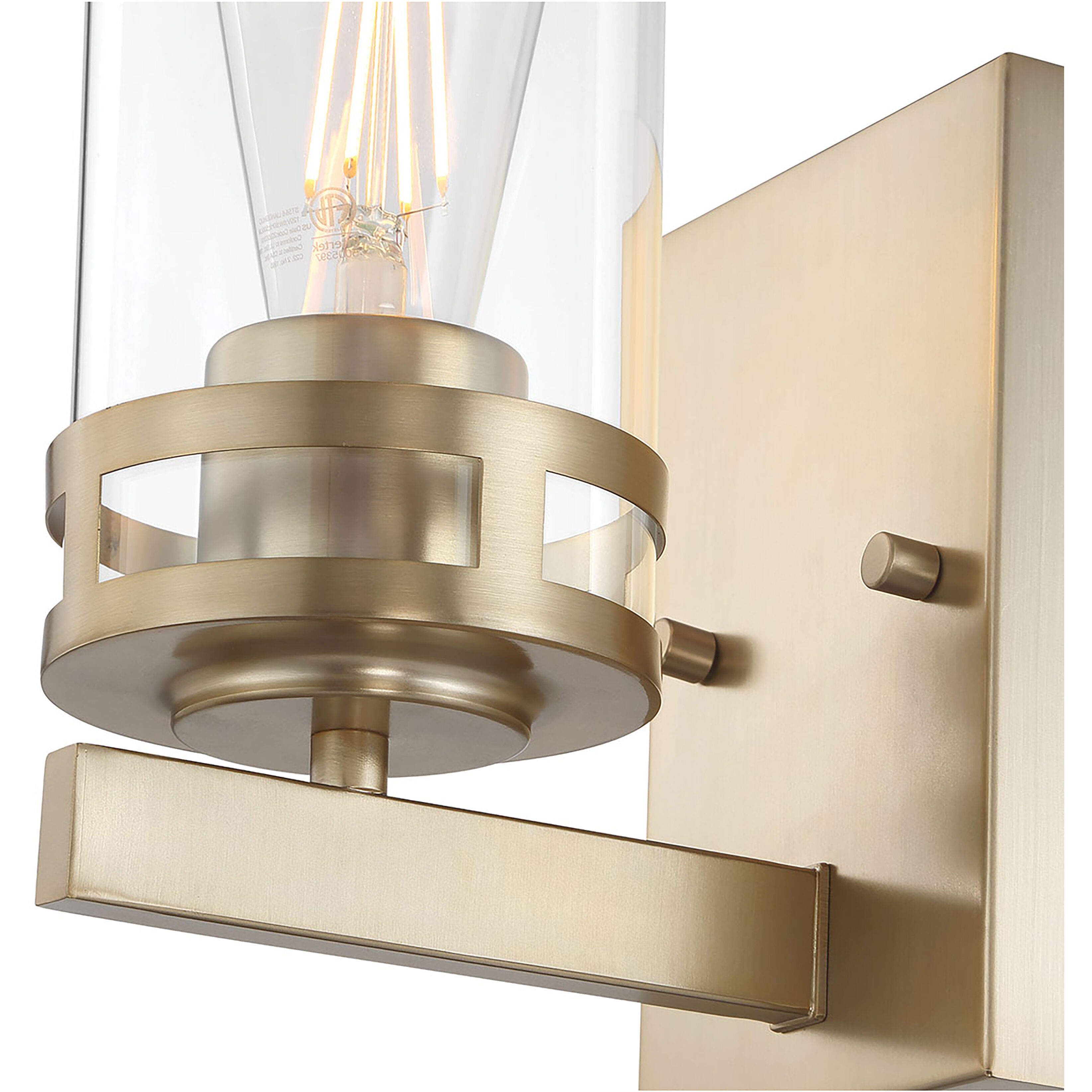 Lunden 1 Light 4.5 inch Modern Gold Wall Sconce Wall Light