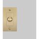 1G 100-120 Brass Dimmer Switch, LED