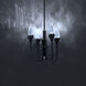 Beyond Plumeria LED 12 inch Black Pendant Ceiling Light