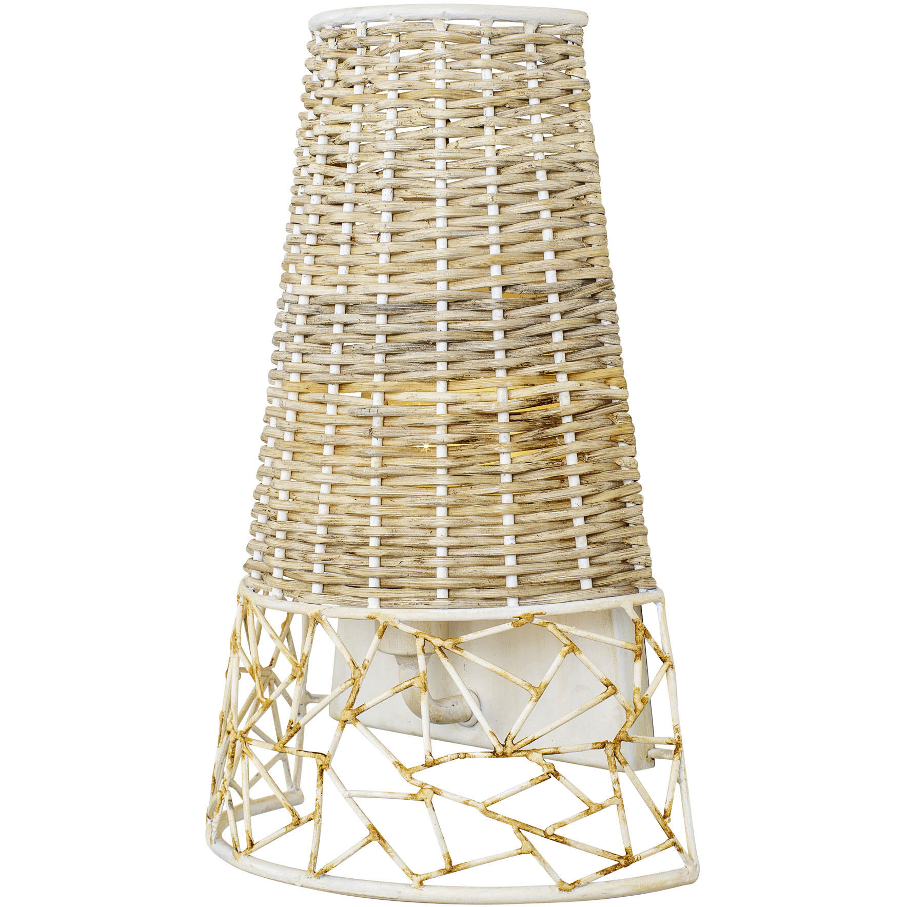 Cayman LED 8 inch Country White Wall Sconce Wall Light