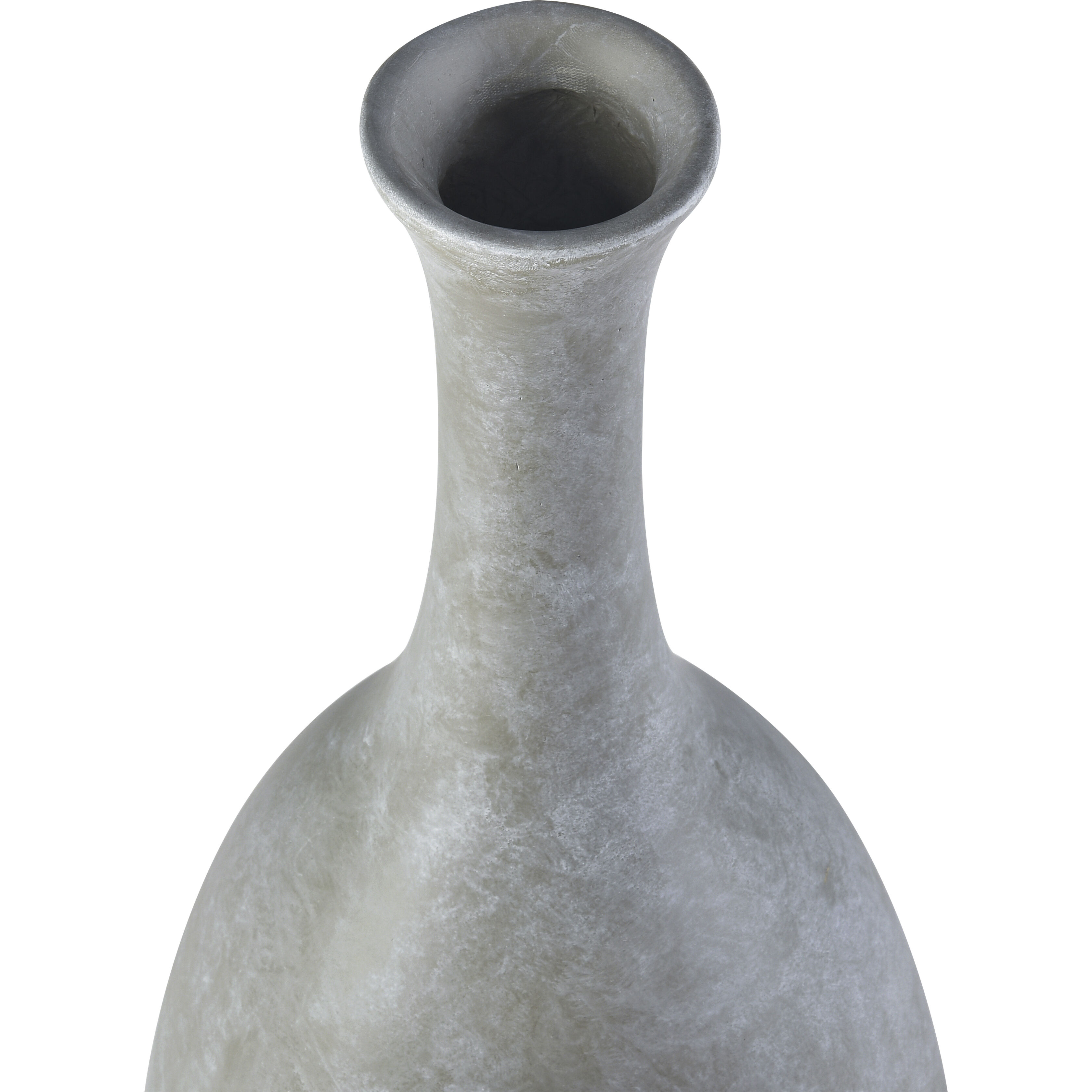Parga Faux Concrete with White Bottle
