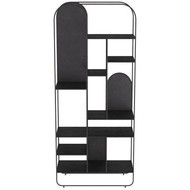 Meson 81 X 35 inch Hammered Natural Iron Etagere