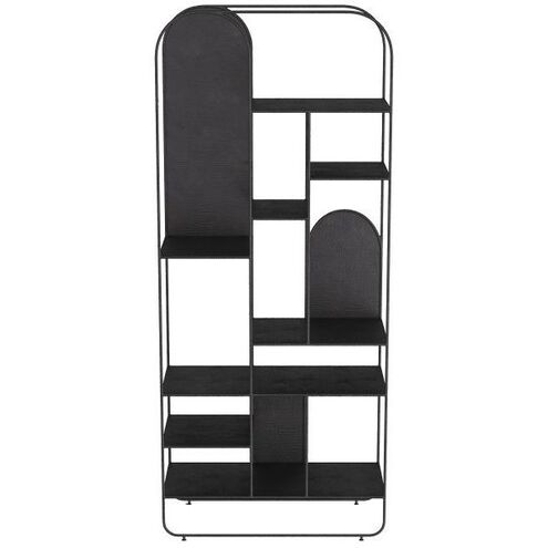 Meson 81 X 35 inch Hammered Natural Iron Etagere